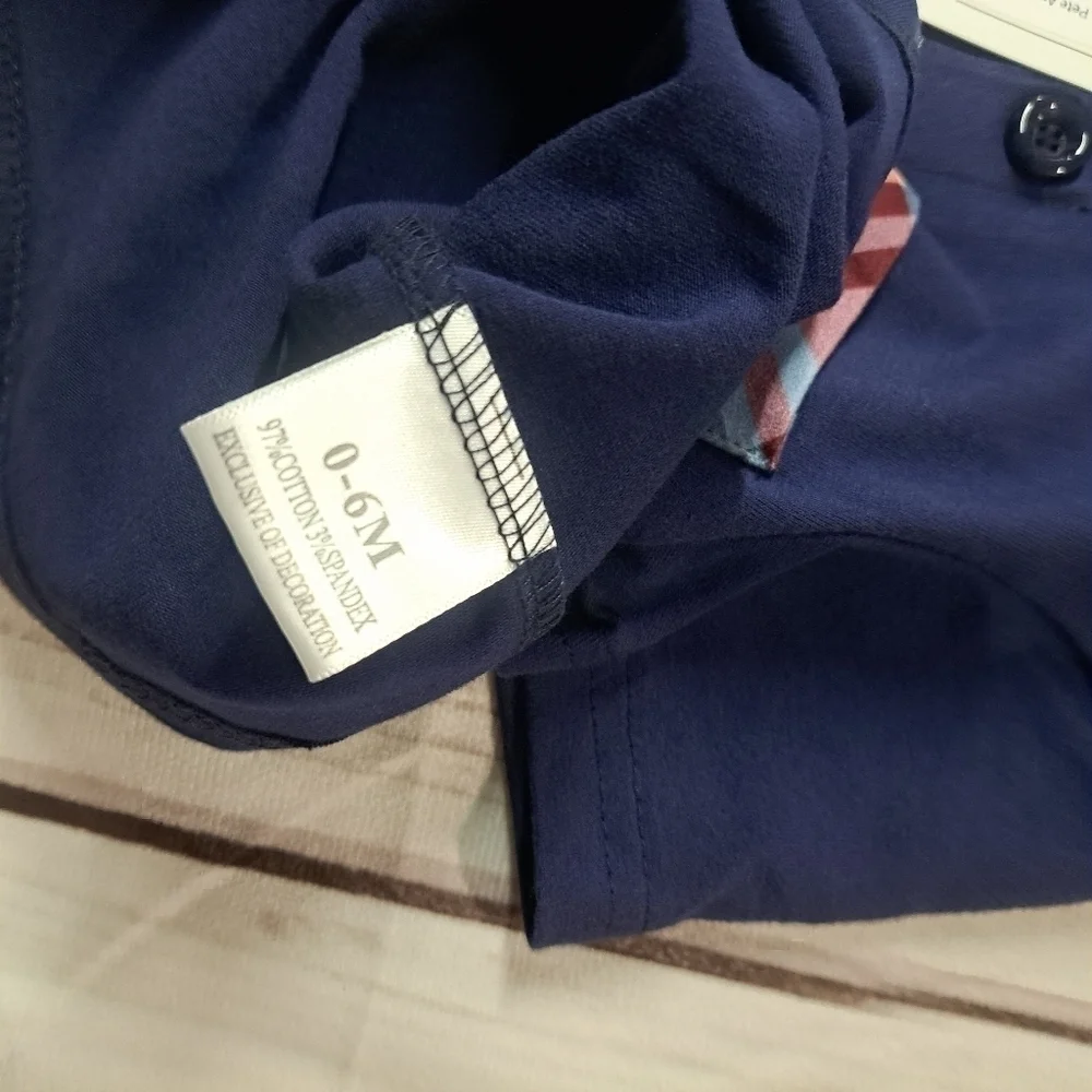3 FOR 12 SALE NWT Pete And Lucy 0-6M Boys Polo